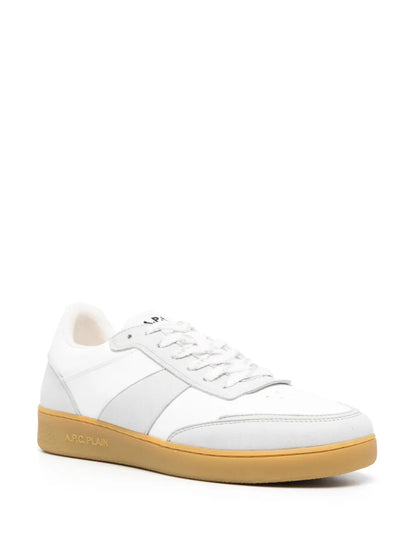 A.P.C. Logo-Print Lace-Up Sneakers Floriamart