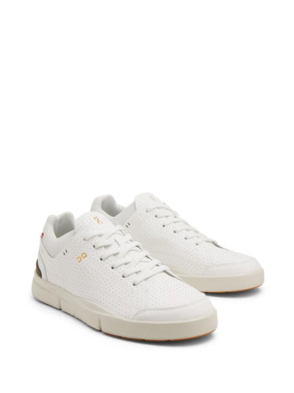 On Running Logo-Print Perforated Low-Top Sneakers floriamart.shop