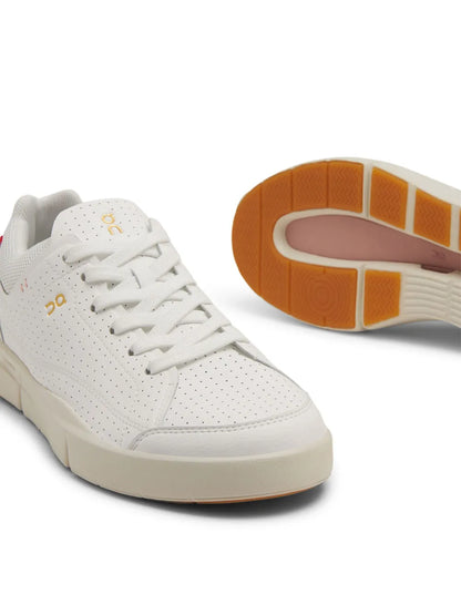 On Running Logo-Print Perforated Low-Top Sneakers floriamart.shop