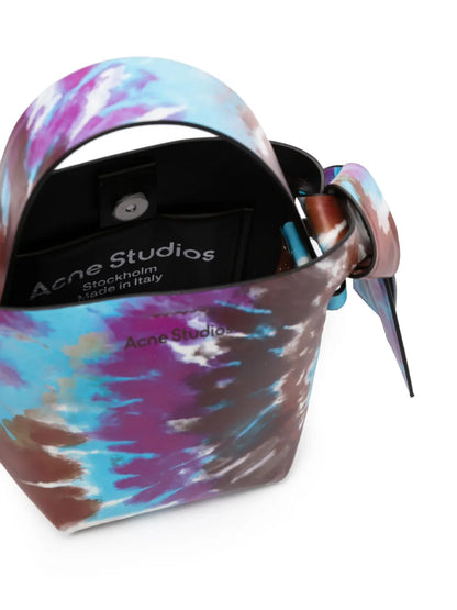 Acne Studiostie-dye knotted tote bag