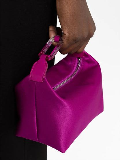 EAMoon satin top-handle bag