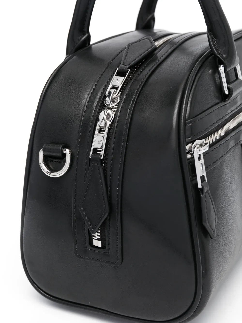 Kenzologo-plaque faux-leather tote bag