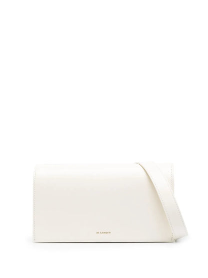 Jil Sanderlogo-stamp leather shoulder bag