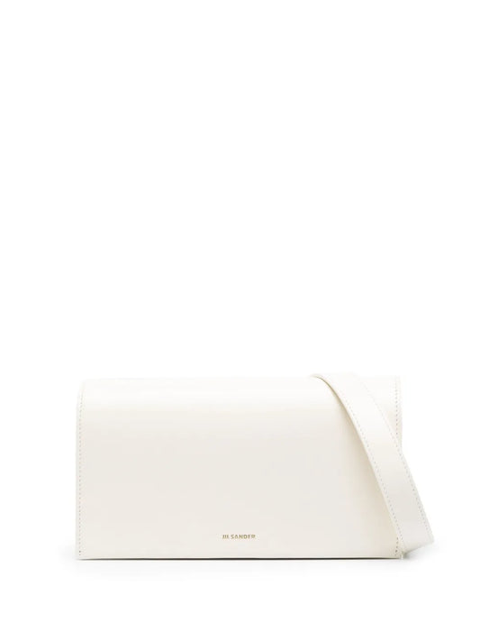 Jil Sanderlogo-stamp leather shoulder bag