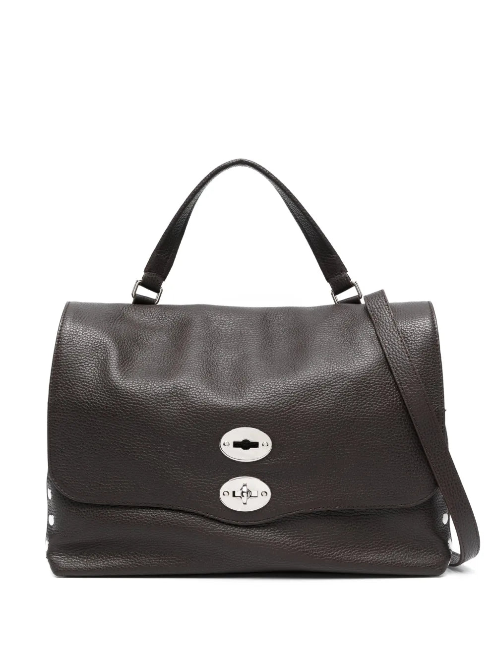 New SeasonZanellatolarge Postina leather tote bag