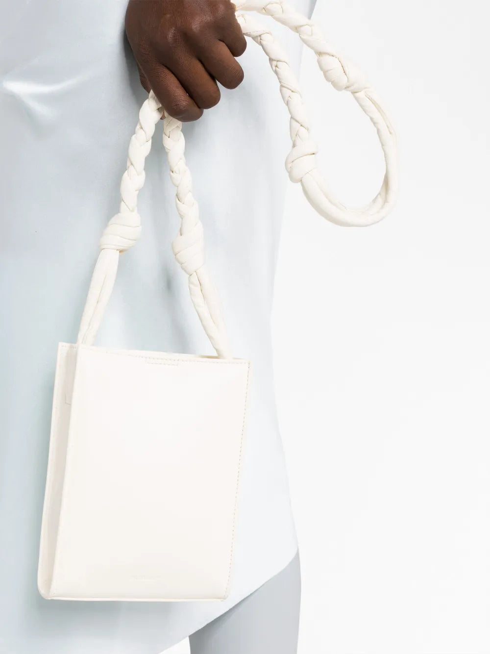 Jil Sandersmall Tangle leather shoulder bag
