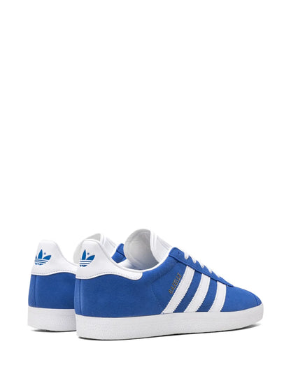 adidas Gazelle Blue/Cloud White/Gold Metallic Sneakers Floriamart