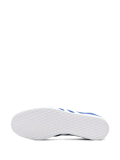 adidas Gazelle Blue/Cloud White/Gold Metallic Sneakers Floriamart