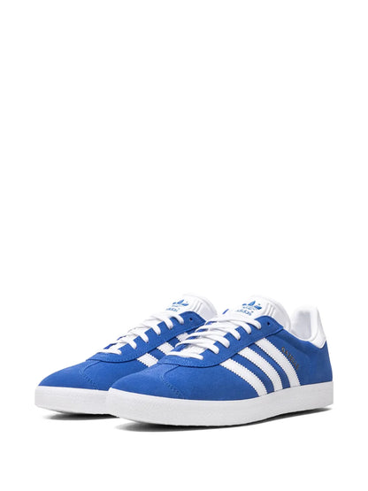adidas Gazelle Blue/Cloud White/Gold Metallic Sneakers Floriamart