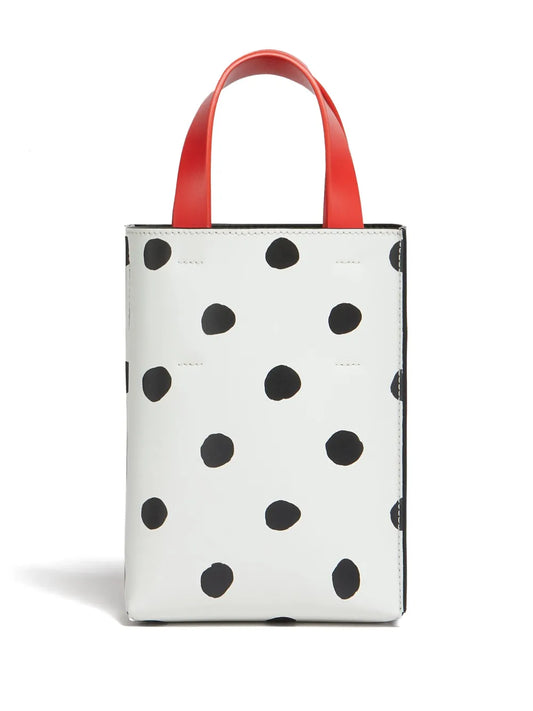 Marninano Museo polka-dot tote bag