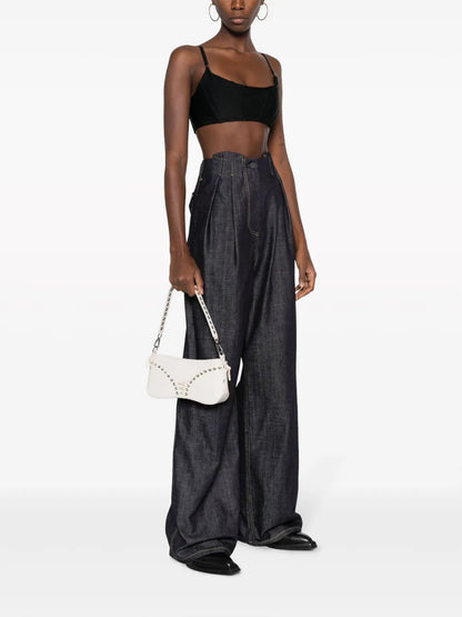 Ludovic de Saint SerninThe Cleavage crocodile-embossed leather shoulder bag