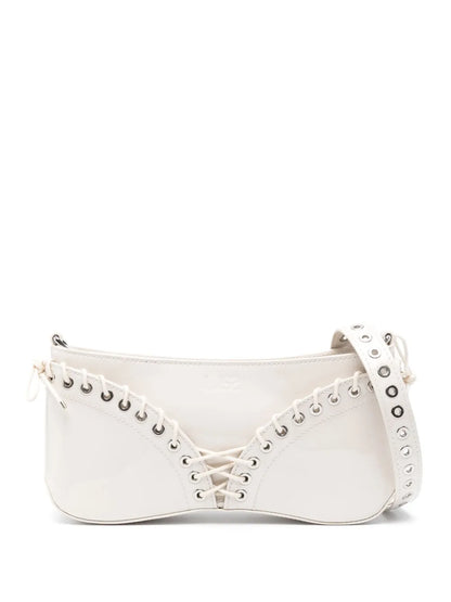 Ludovic de Saint SerninThe Cleavage crocodile-embossed leather shoulder bag