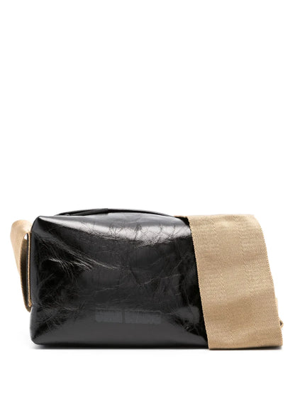 Uma Wangstructured cross-body leather bag