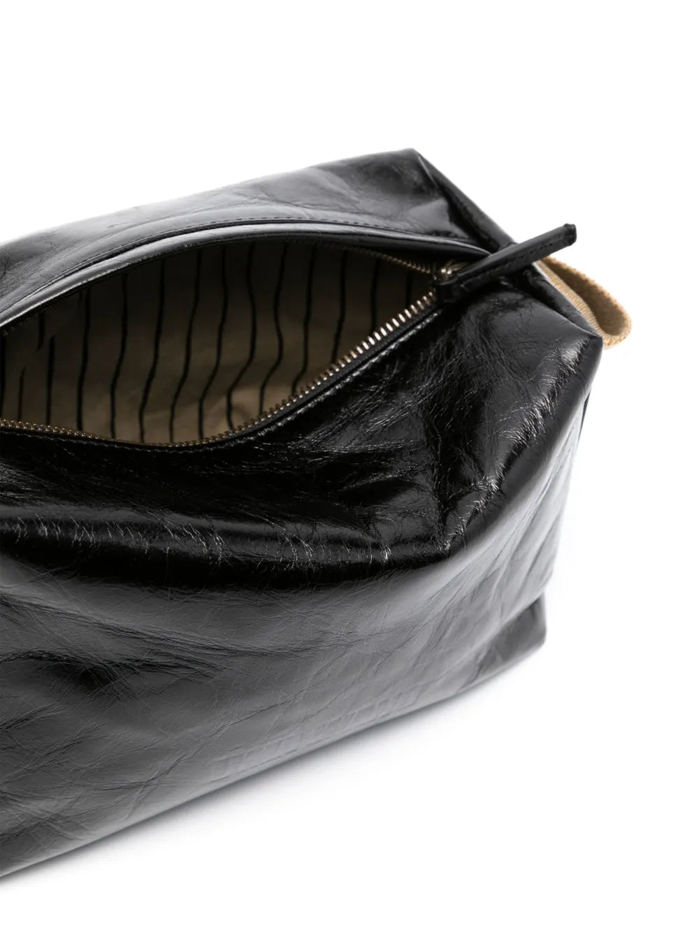Uma Wangstructured cross-body leather bag