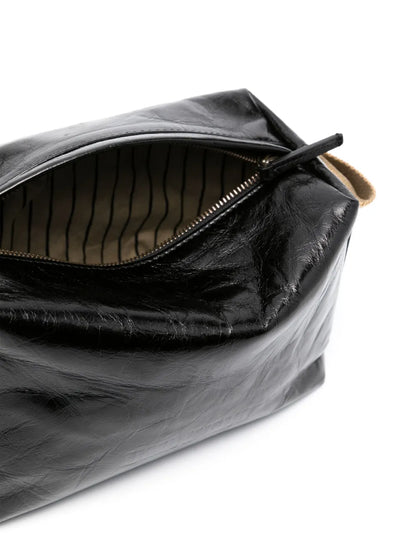 Uma Wangstructured cross-body leather bag