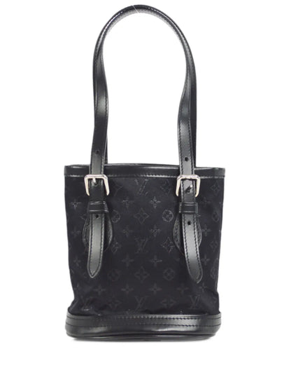 Pre-OwnedLouis Vuitton Pre-Owned2001 mini satin bucket bag