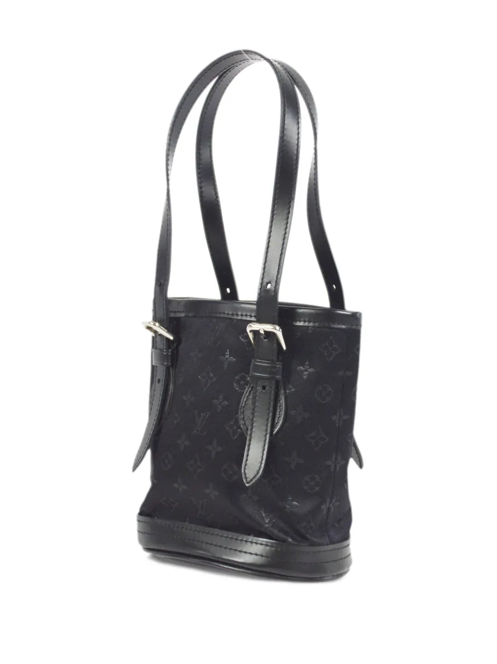 Pre-OwnedLouis Vuitton Pre-Owned2001 mini satin bucket bag