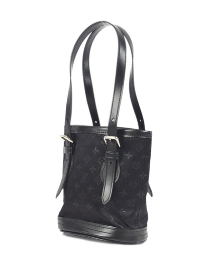 Pre-OwnedLouis Vuitton Pre-Owned2001 mini satin bucket bag