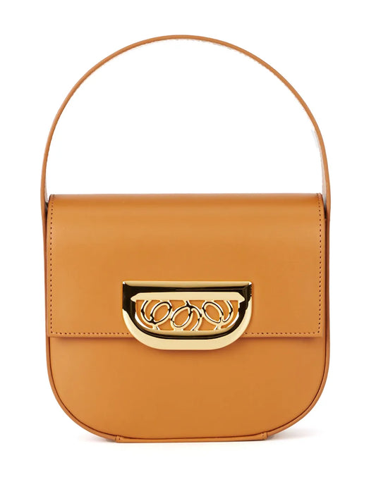 DESTREEsmall Martin logo-plaque shoulder bag floriamart.shop