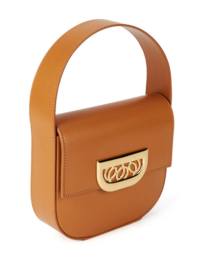 DESTREEsmall Martin logo-plaque shoulder bag floriamart.shop