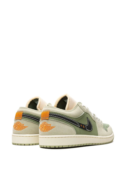 Air Jordan 1 Low Se Craft Sky J Light Olive Sneakers