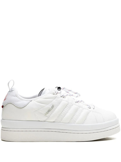 adidas X Moncler Campus Core White Sneakers