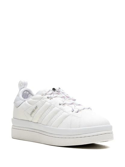 adidas X Moncler Campus Core White Sneakers