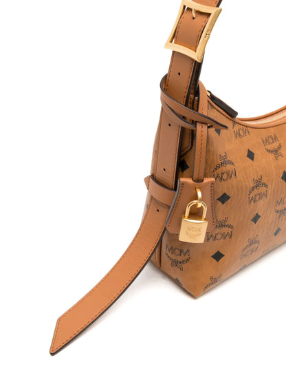 MCMsmall Aren Visetos shoulder bag