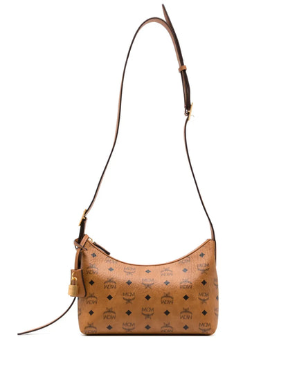 MCMsmall Aren Visetos shoulder bag