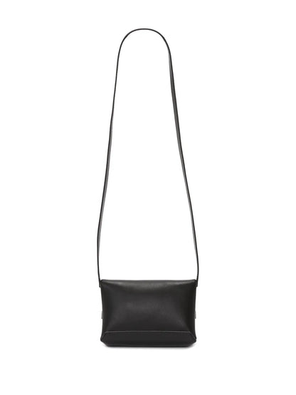 Victoria Beckhamlogo-print leather clutch bag