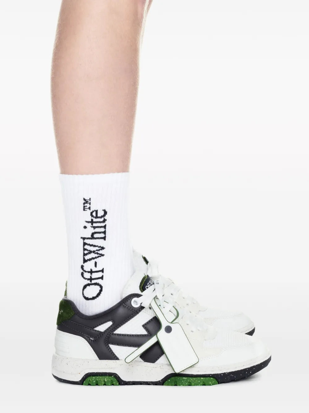 Off-White Slim Out Of Office Colour-Block Sneakers floriamart.shop