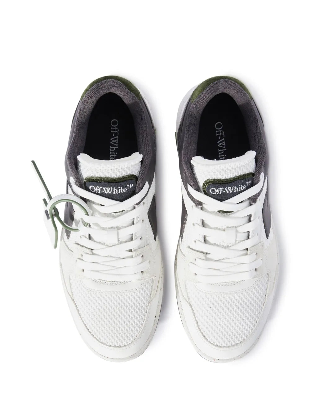 Off-White Slim Out Of Office Colour-Block Sneakers floriamart.shop