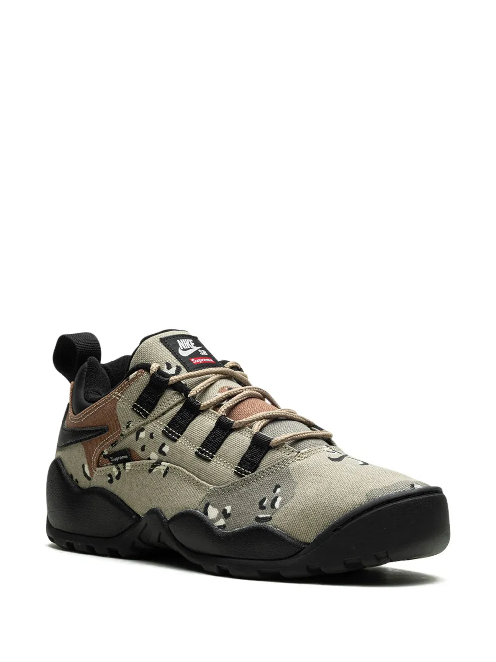 Nike X Supreme Sb Darwin Low Khaki Sneakers floriamart.shop