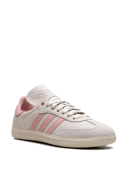 adidas X Pharrell Samba Humanrace Aluminum Sneakers