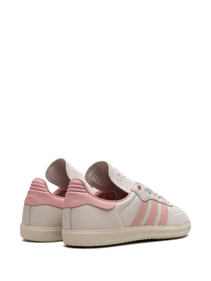 adidas X Pharrell Samba Humanrace Aluminum Sneakers