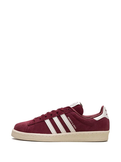 adidas Campus 80S Sporty & Rich - Merlot Cream Sneakers Floriamart