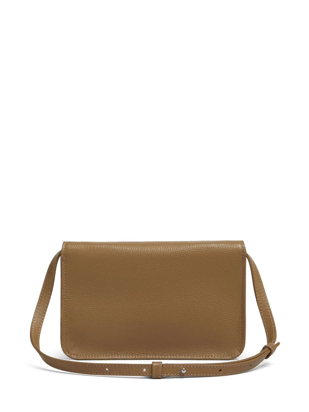 RunwayMarnilogo-embroidered leather shoulder bag