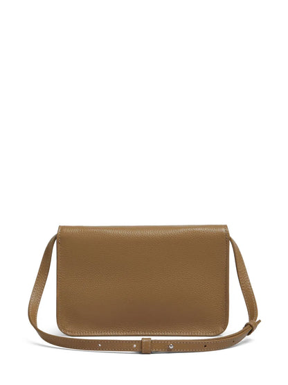 RunwayMarnilogo-embroidered leather shoulder bag