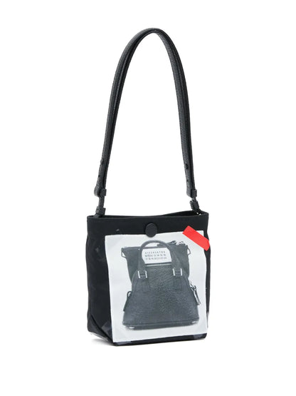 Maison MargielaTrompe L'oeil 5AC Baby messenger bag