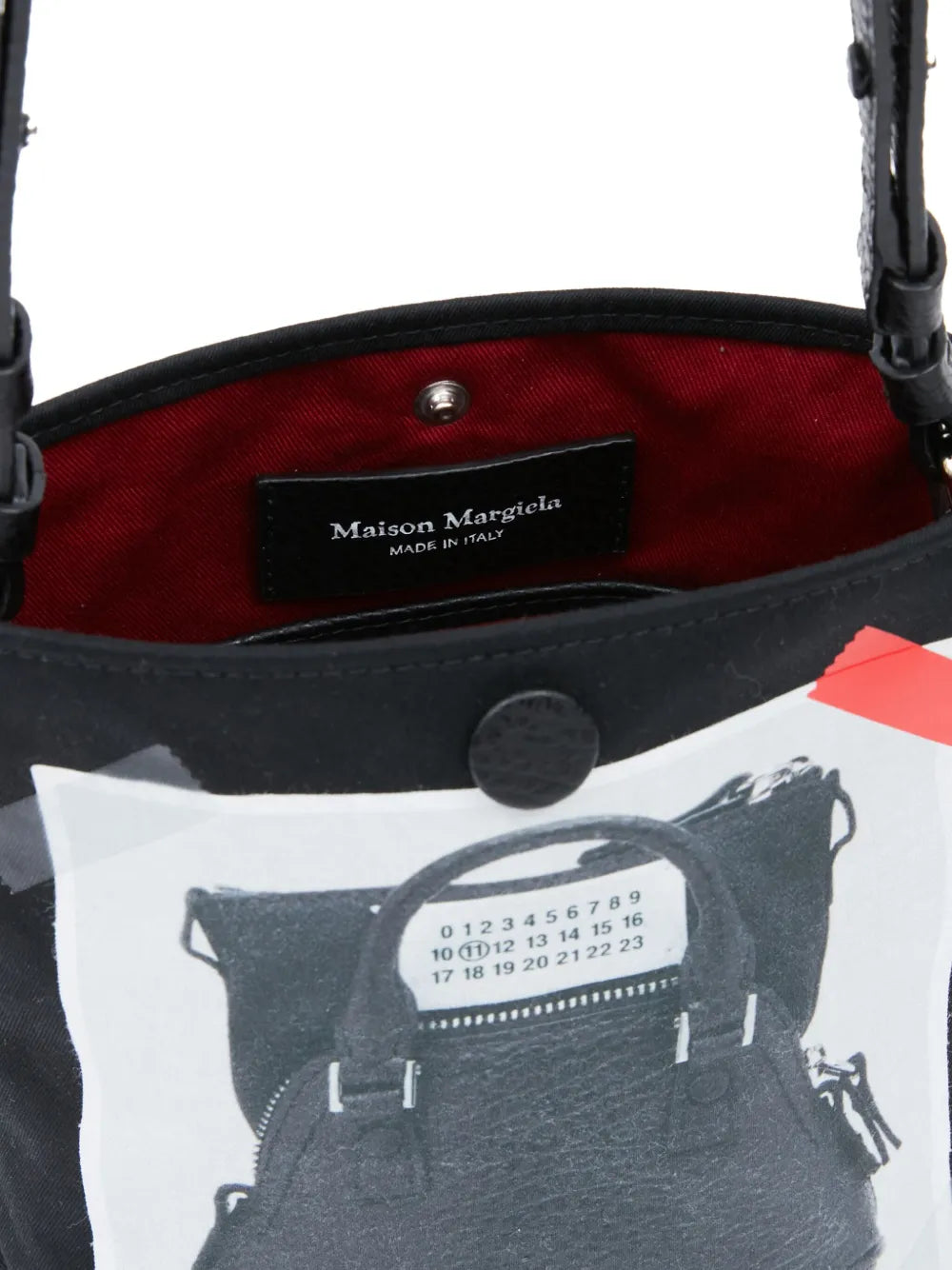 Maison MargielaTrompe L'oeil 5AC Baby messenger bag