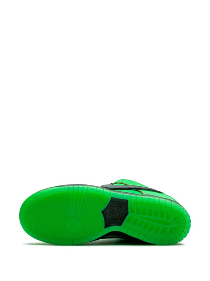 Nike X Powerpuff Girls Sb Dunk Buttercup Sneakers floriamart.shop