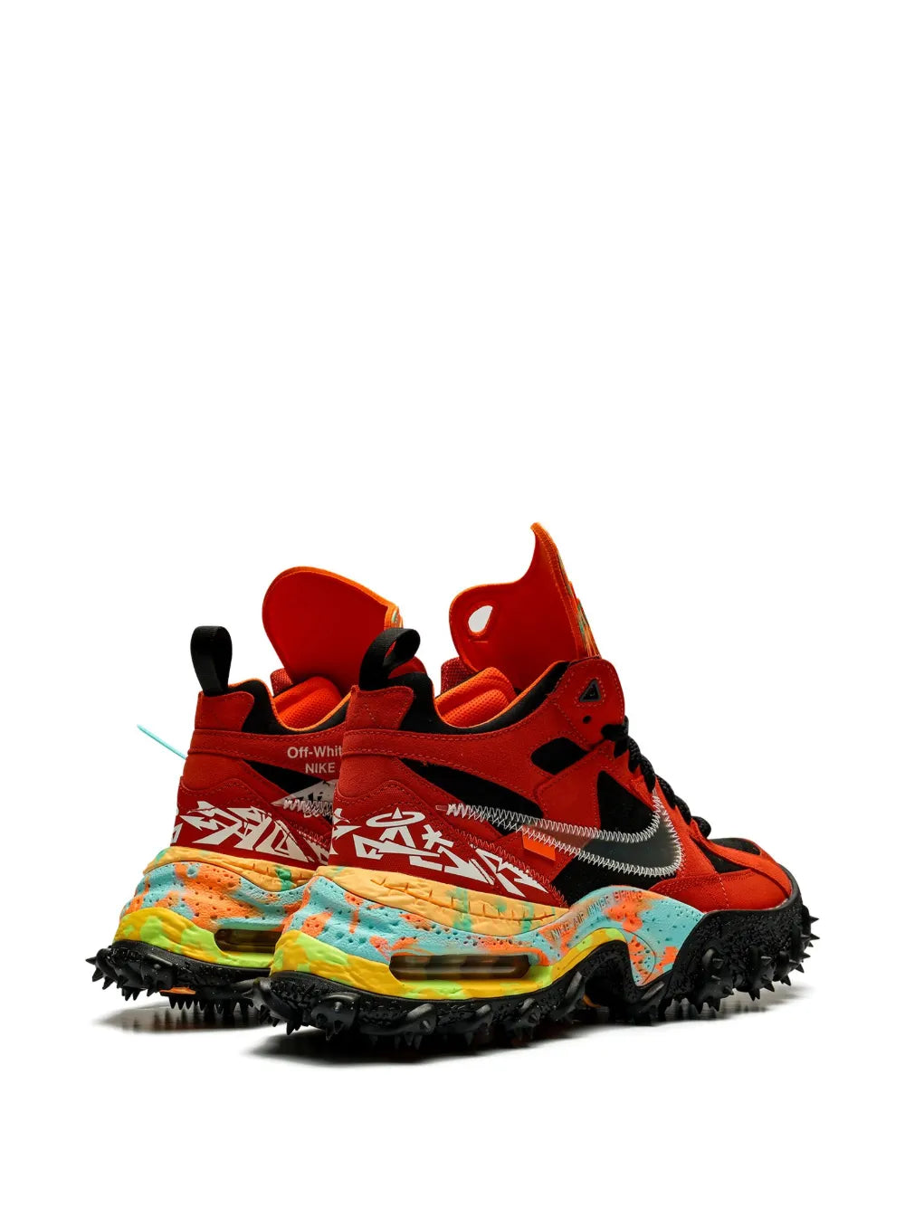 Nike X Off-White Air Terra Forma Mantra Orange Sneakers floriamart.shop
