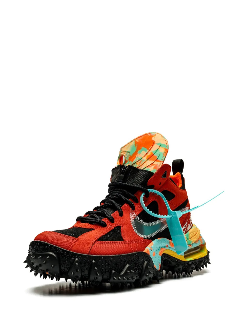 Nike X Off-White Air Terra Forma Mantra Orange Sneakers floriamart.shop