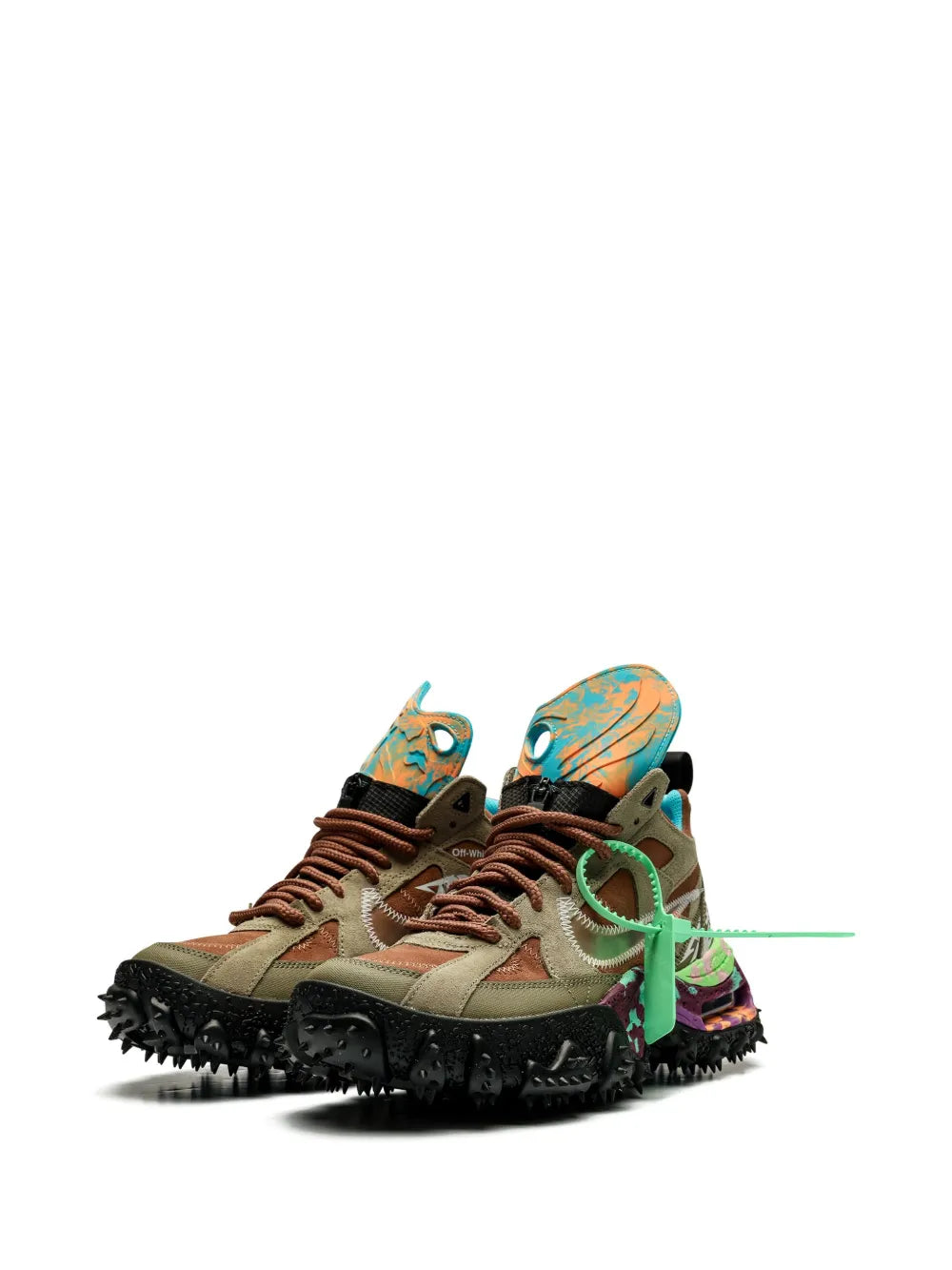 Nike X Off-White Air Terra Forma Archaeo Brown Sneakers floriamart.shop