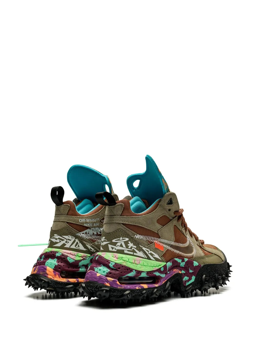Nike X Off-White Air Terra Forma Archaeo Brown Sneakers floriamart.shop