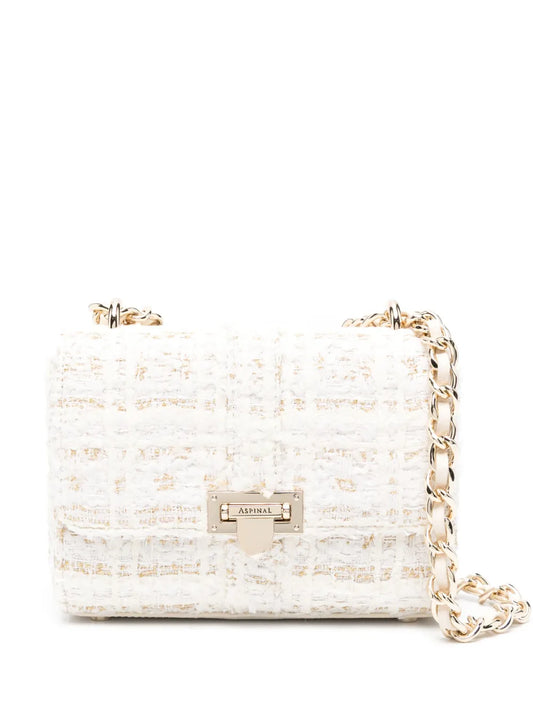 Aspinal Of LondonLottie tweed shoulder bag