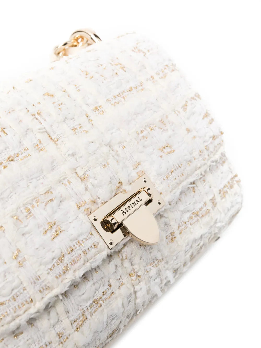 Aspinal Of LondonLottie tweed shoulder bag