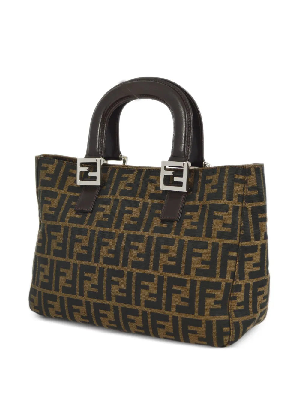 Pre-OwnedFendi Pre-Owned1990-2000s Zucca-jacquard tote bag
