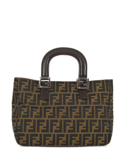 Pre-OwnedFendi Pre-Owned1990-2000s Zucca-jacquard tote bag