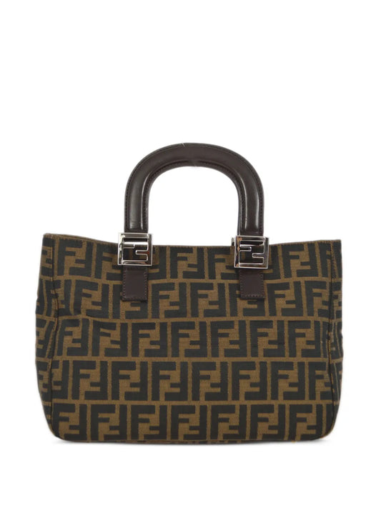 Pre-OwnedFendi Pre-Owned1990-2000s Zucca-jacquard tote bag